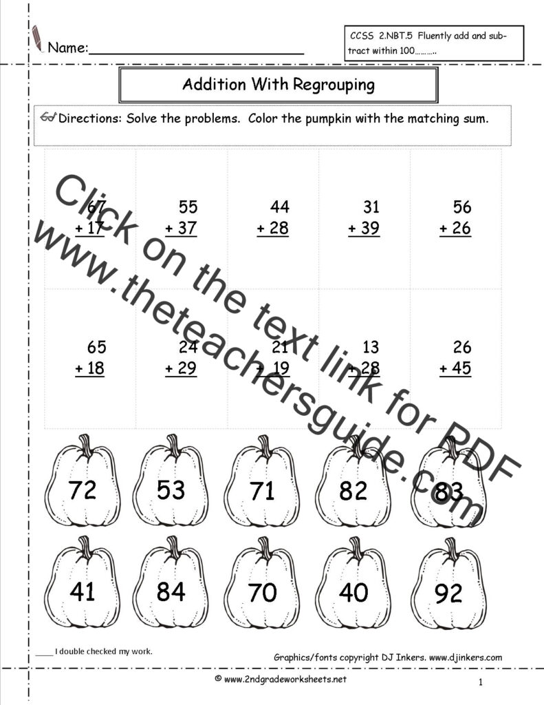 Halloween Worksheets And Printouts