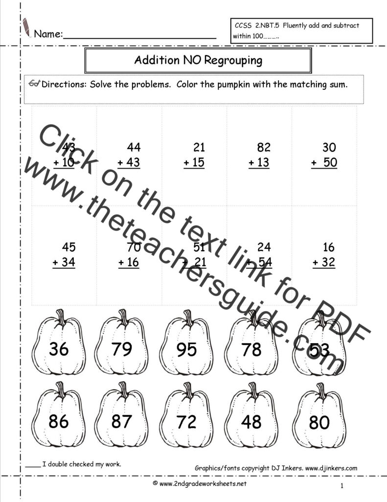 Halloween Worksheets And Printouts