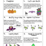 Halloween Worksheets For 4Th Grade Fun Games 4 Learning