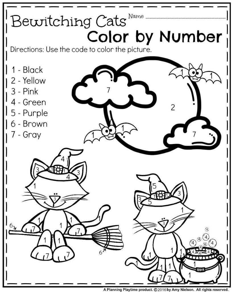 Halloween Worksheets For Kindergarten In 2020 | Halloween