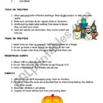 Halloween Worksheets For Older Students Halloween Safety