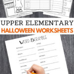 Halloween Worksheets For Upper Elementary – 3 Boys And A Dog