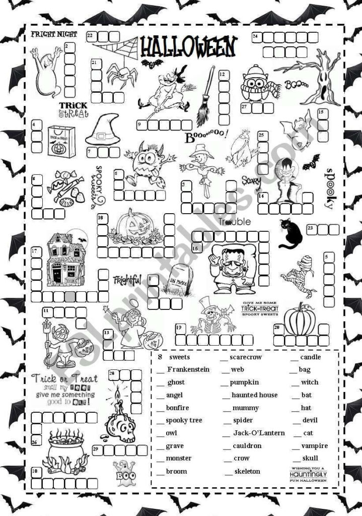 Halloween Worksheets Pdf Free Halloween Esl Worksheet Halloween Worksheets Pdf Free Halloween Esl Worksheet