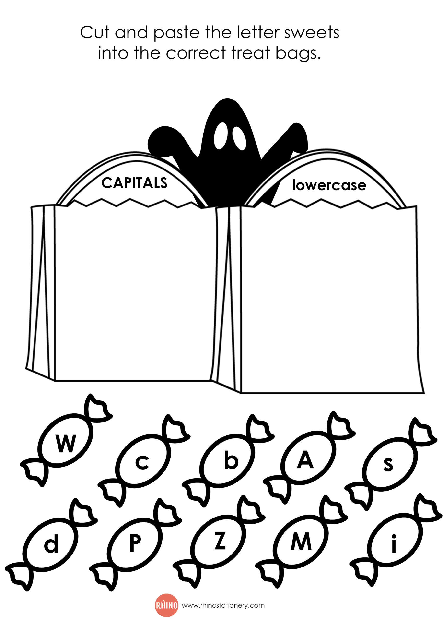 Halloween Worksheets - Rhino Stationery