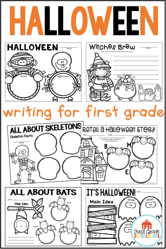Halloween Writing For First Grade Is Filled With Fun Writing