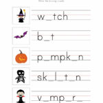 Halloween Writing Worksheet 3 – The Learning Site