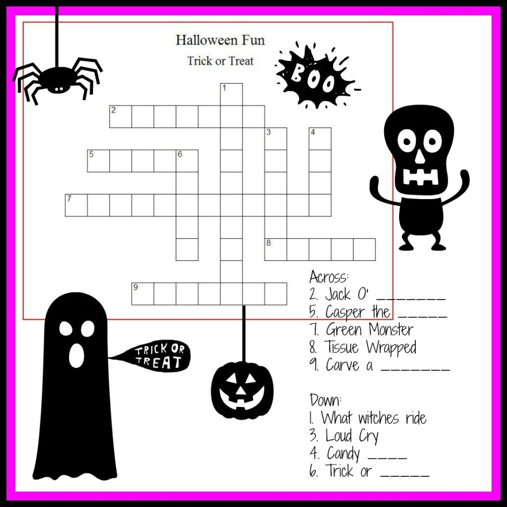 Happy Halloween Puzzles For Kids - Busy Vegetarian Mom