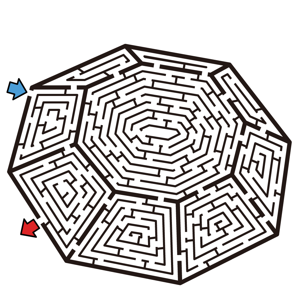 Hard Maze Printable Printable World Holiday