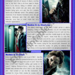 Harry Potter And And The Deathly Hallows Reading Exercise (4