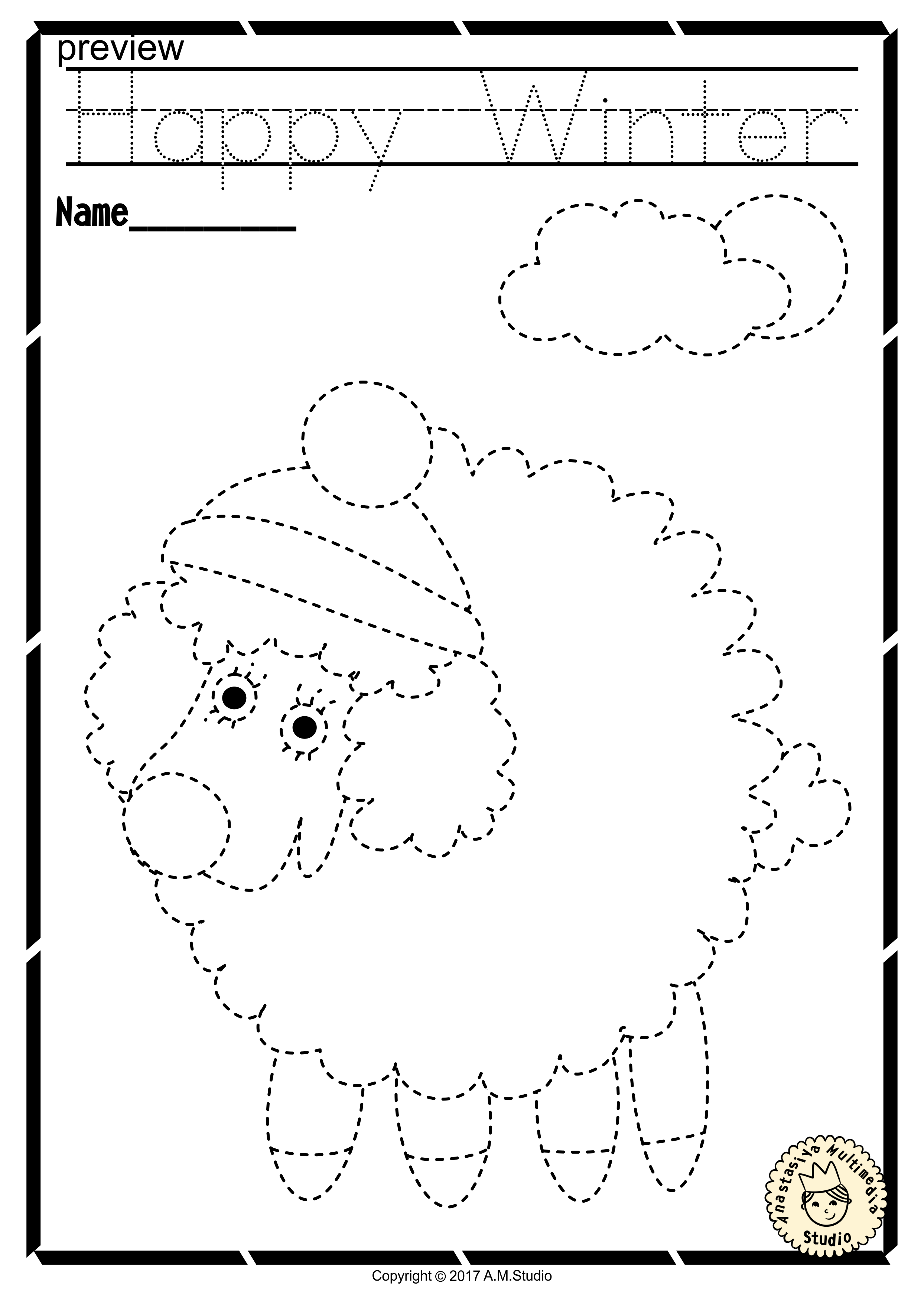 Tracing Drawing Worksheets Pdf