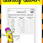 Here Are Ten Awesome Math Worksheets For Halloween. Save