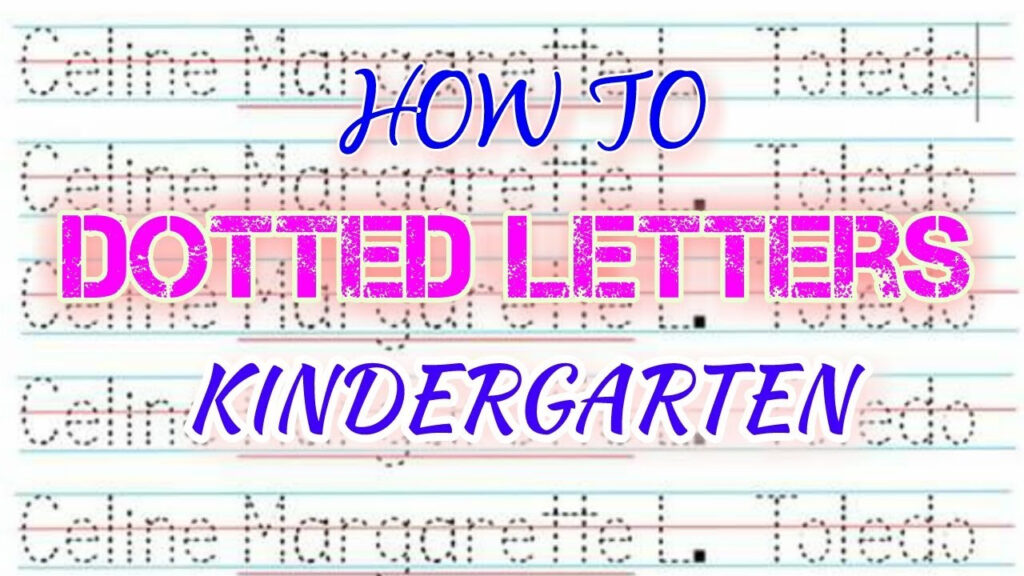 How To Make Dotted Letters (Tagalog ) Intended For Name Tracing Microsoft Word