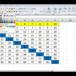 How To Quickly Create Multiplication Table In Ms Excel ****