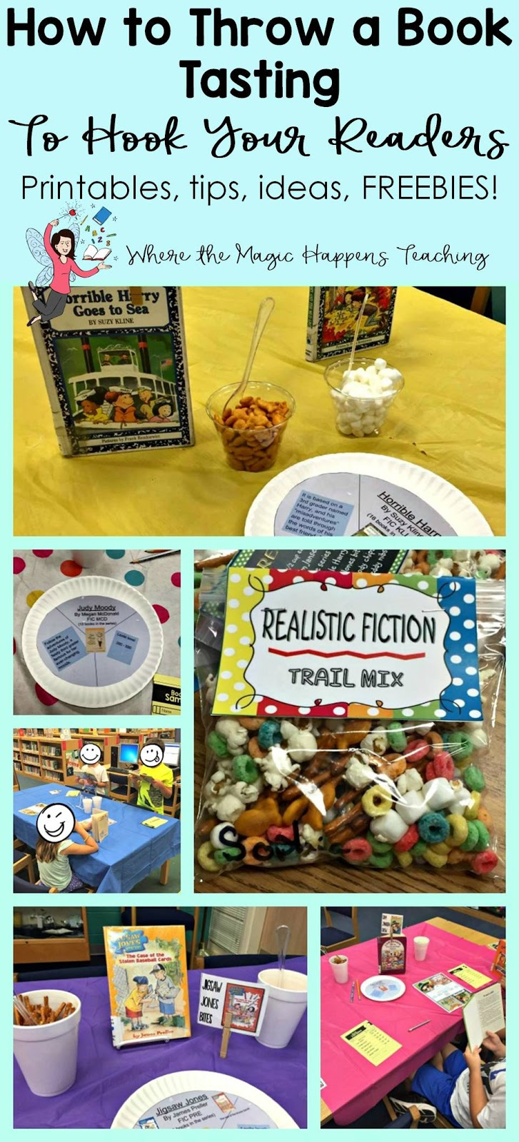 How To Throw A Book Tasting For 2Nd Graders - Where The