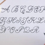 How To Write In Calligraphy   Cursive Fancy Letters For Beginners