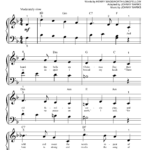 I Heard The Bells On Christmas Day (Big Note Piano)   Sheet Music