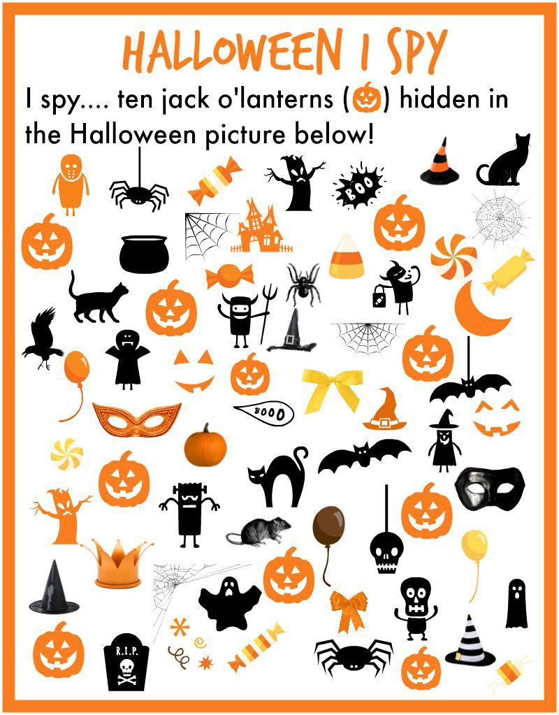 I Spy Halloween! - The Pleasantest Thing | Halloween