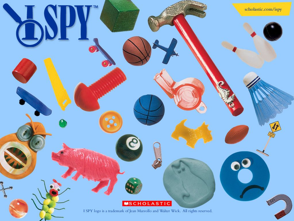 I Spy Is A Way To Get Students To Focus Their Attention