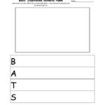 Illustrated Acrostic Poem Worksheets: Worksheet Printout