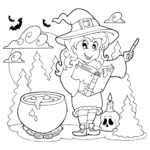 Incredible Halloween Coloring Worksheets Image Ideasle Pages