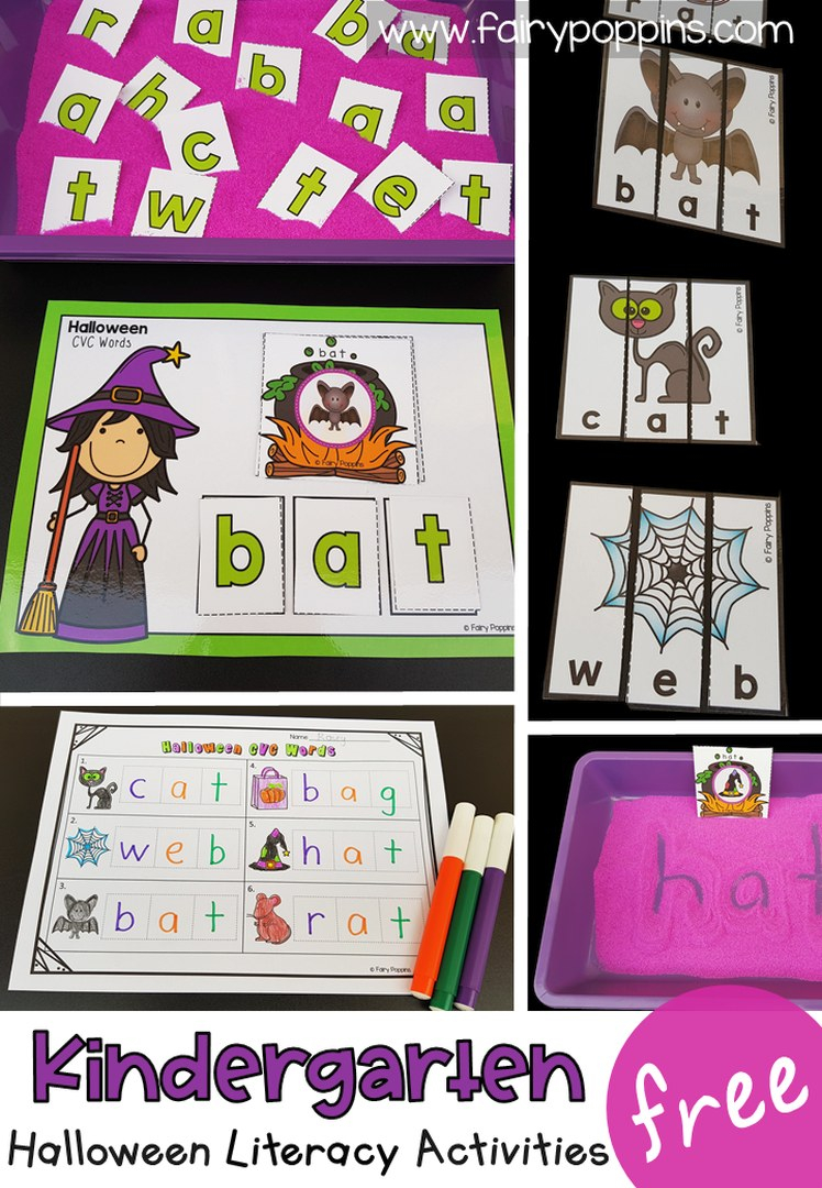 Kindergarten Activities For Halloween | Fairy Poppins
