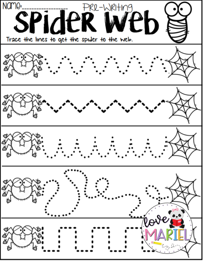 Kindergarten Fall Math And Literacy Worksheets | Fall Math