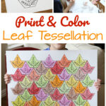 Leaf Tessellation Collaborative Stem Art Project   Frugal