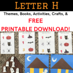Learning The Letter H   Free Printable!   Meandmymomfriends