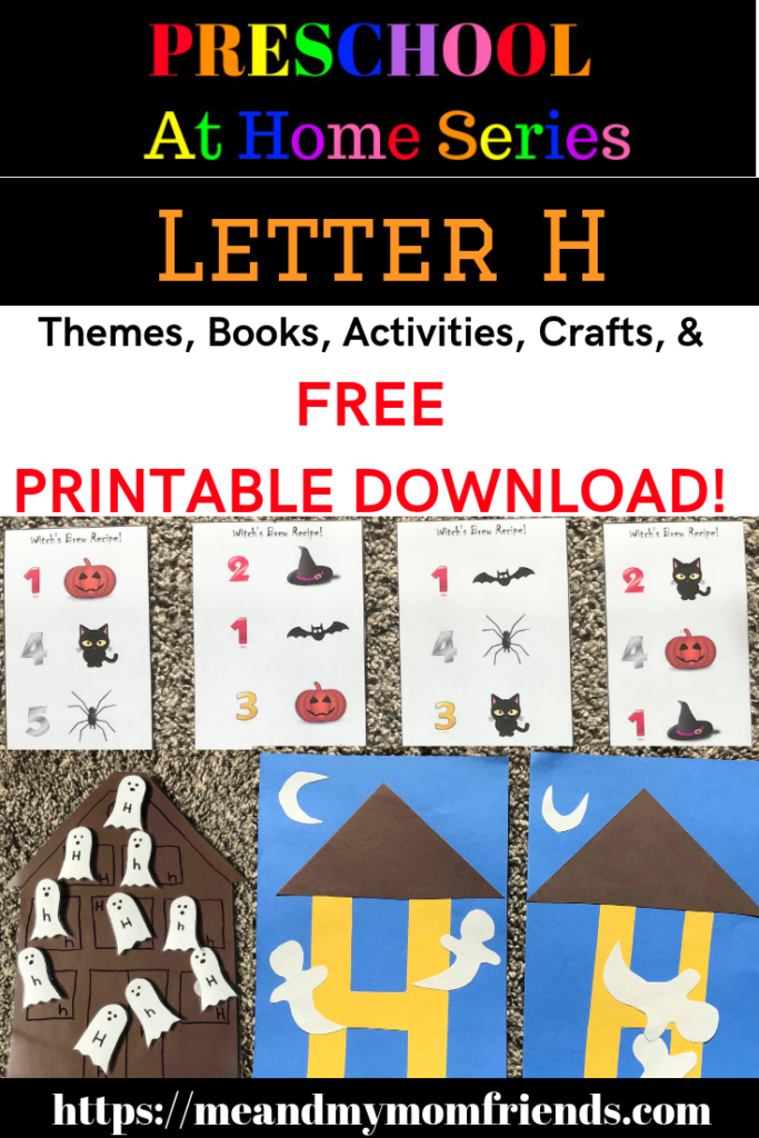 Learning The Letter H   Free Printable!   Meandmymomfriends