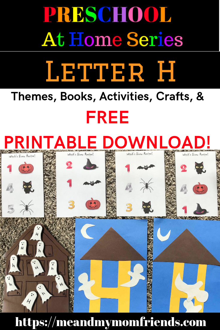Learning The Letter H - Free Printable! - Meandmymomfriends