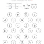 Letter B Interactive Worksheet With Alphabet B Worksheets