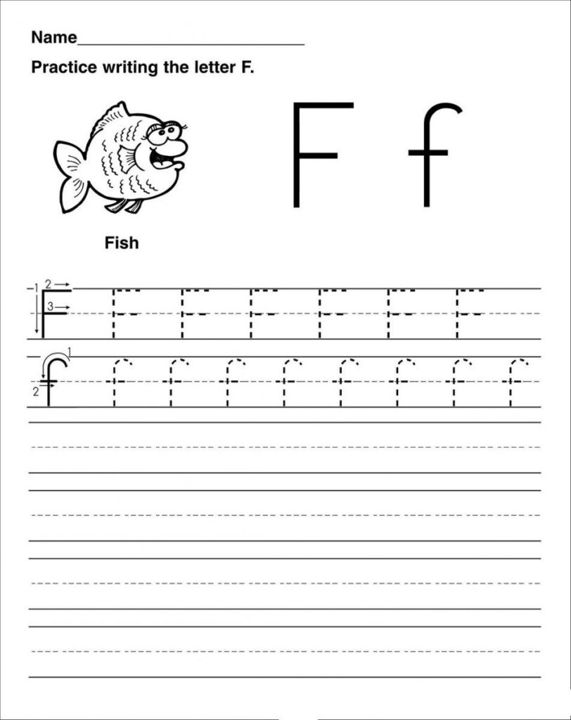 Letter F Worksheet Activities | Tracing Worksheets Preschool Within Letter F Worksheets For Preschool Pdf