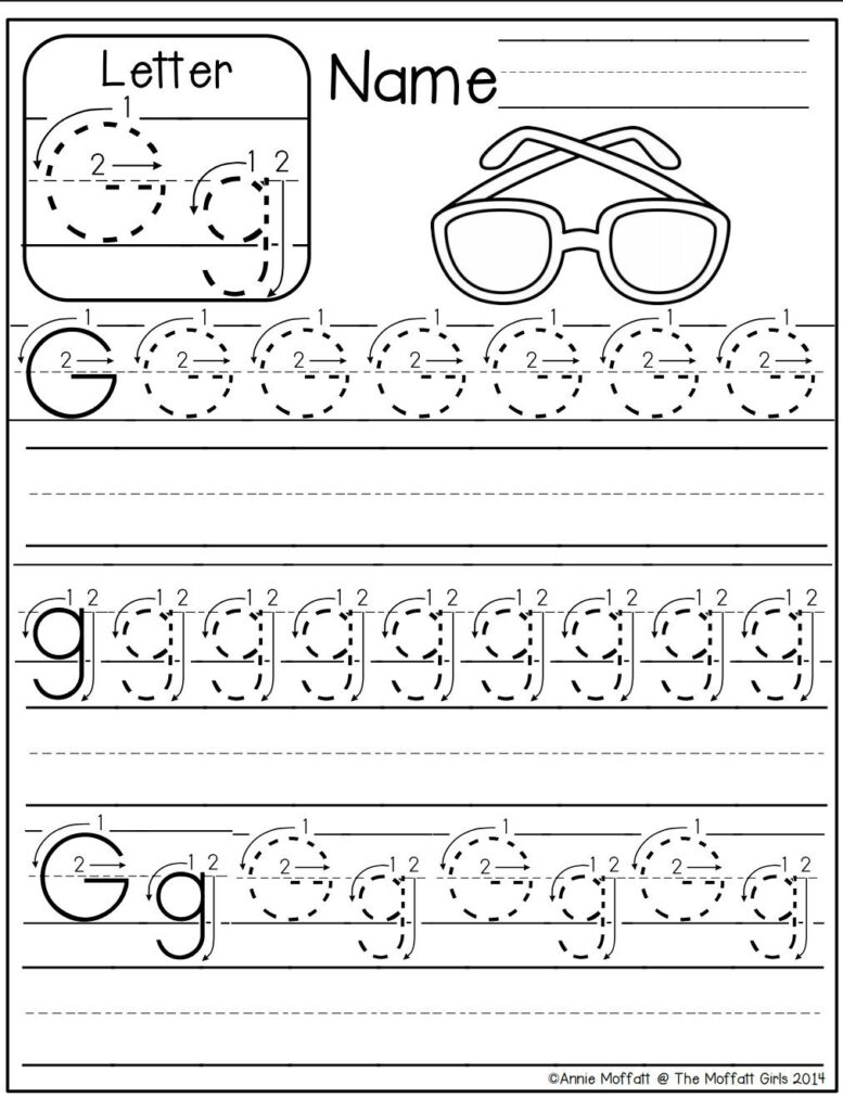 Letter G Worksheet | Letter G Worksheets, Alphabet With G Letter Worksheets Preschool