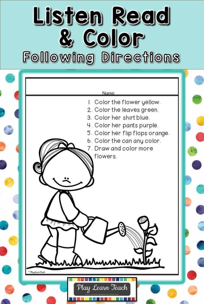 Listen Read & Color Can Be Easily Differentiated As A Listen Read & Color Can Be Easily Differentiated As A