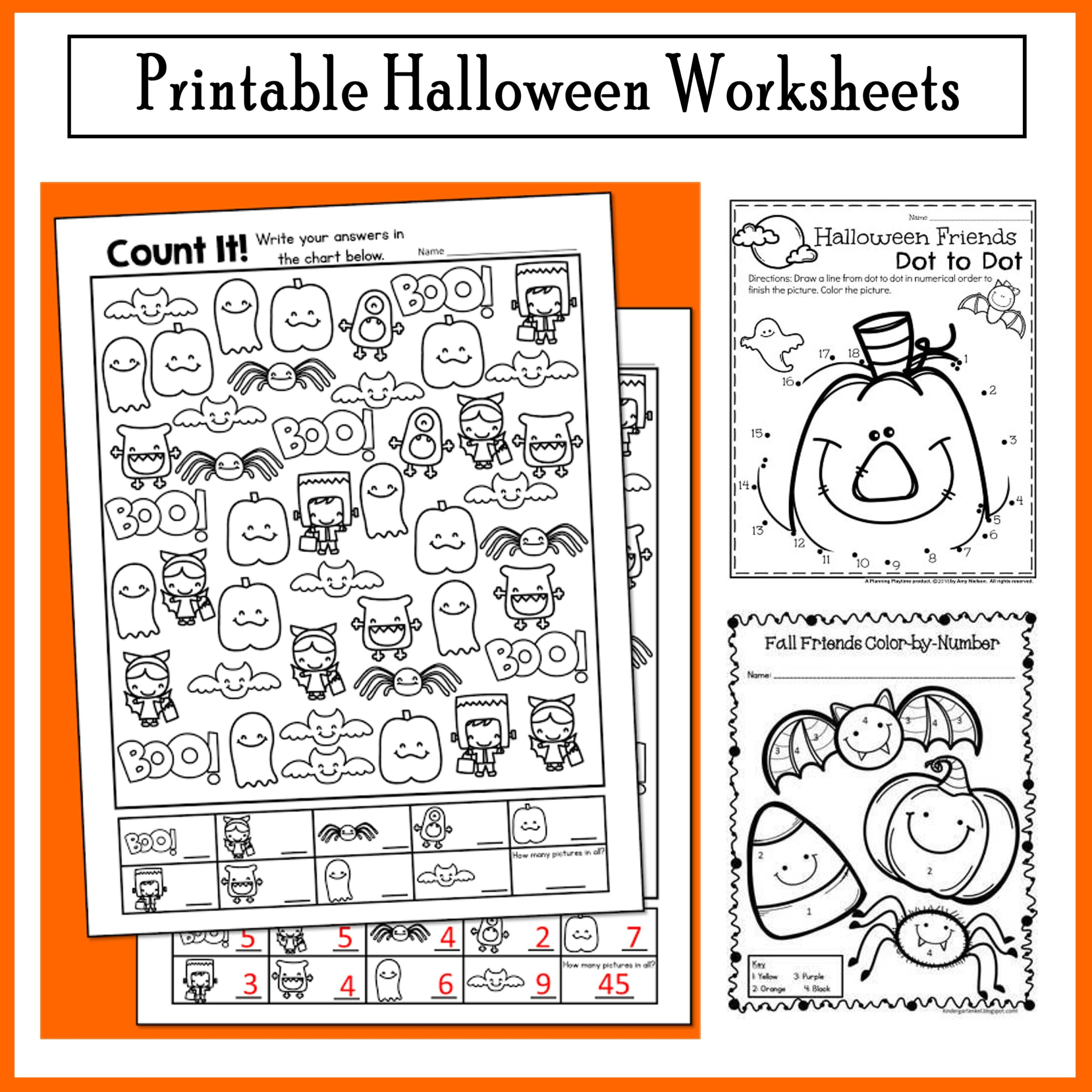 Looking For Some Fun, Halloween Activities For Your Pre-K