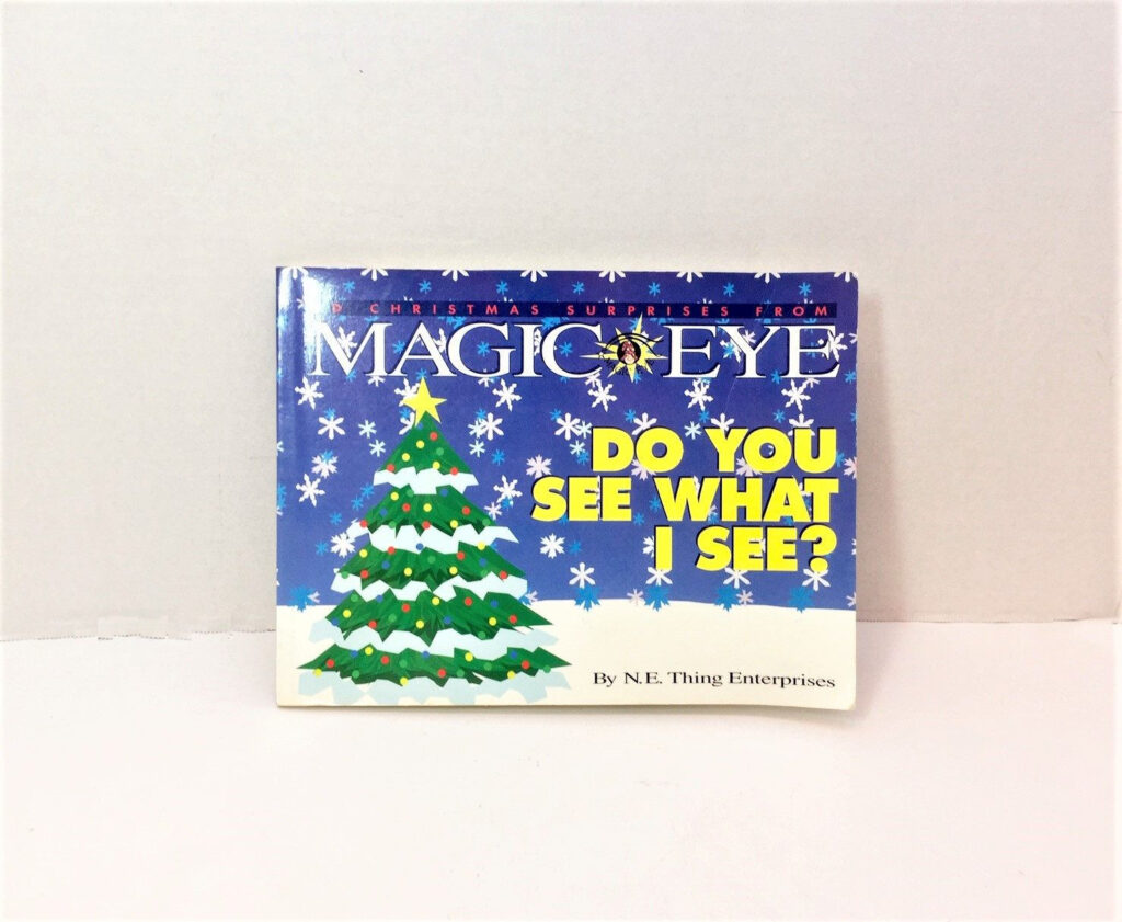 Magic Eye Do You See What I See Christmas Magic | Etsy