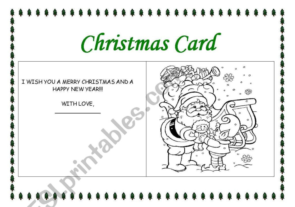 Making A Christmas Card 3   Esl Worksheetrhuanna