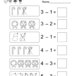 Math Kindergarten Worksheets – Doctorbedancing