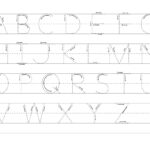Math Worksheet : Alphabet Trace Sheets Printables Incredible Regarding Alphabet Tracing Large