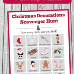 Math Worksheet : Christmas Scavenger Hunt Printable