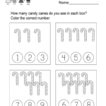 Math Worksheet : Counting Worksheets For Preschool Candy