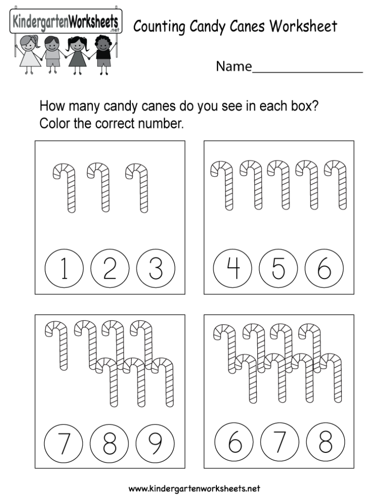 Math Worksheet : Counting Worksheets For Preschool Candy