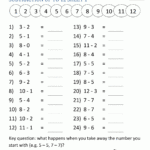 Math Worksheet : First Grade Math Worksheets Mental