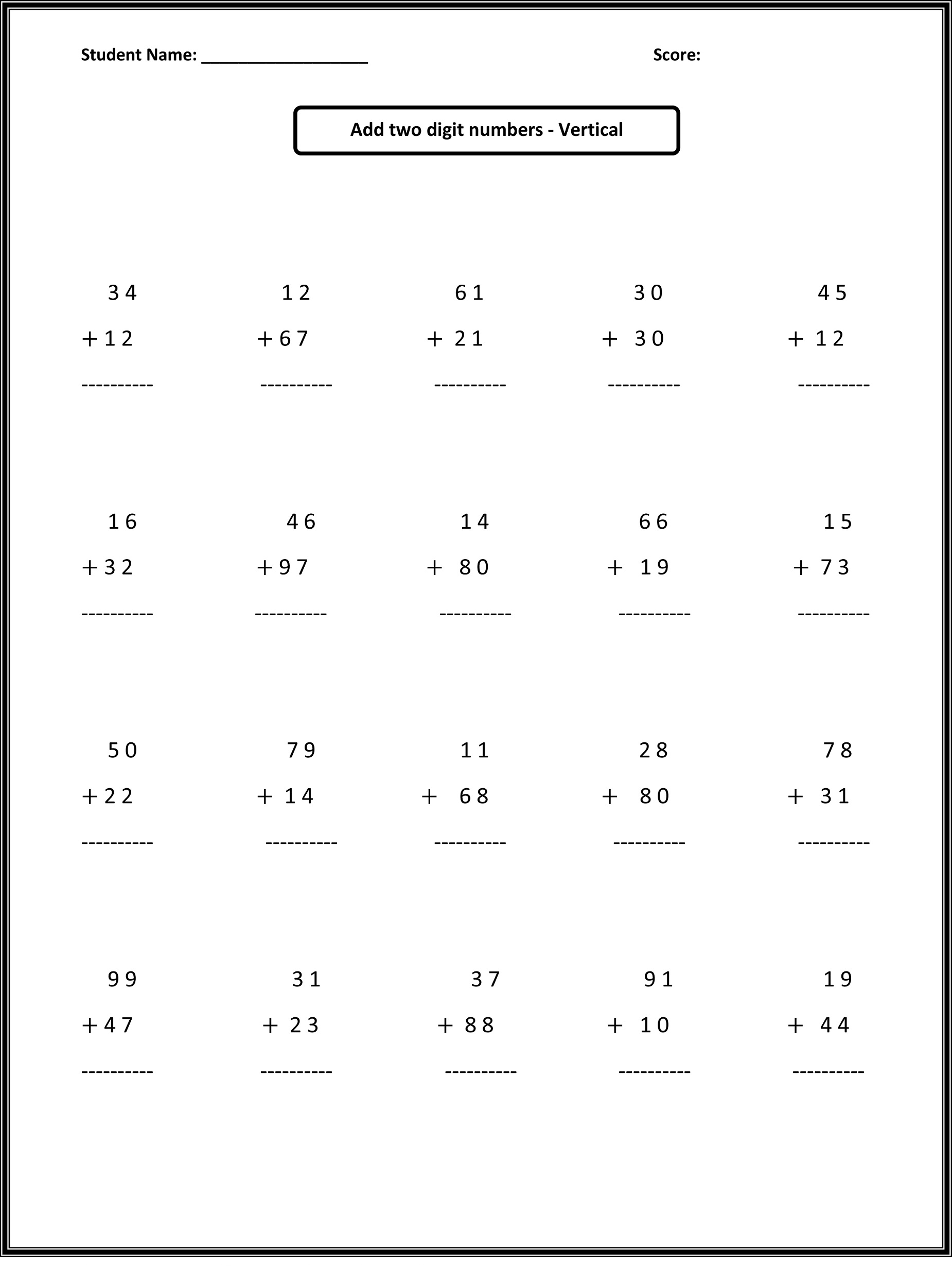 Math Worksheet : Free 2Nd Grade Math Worksheets Activity