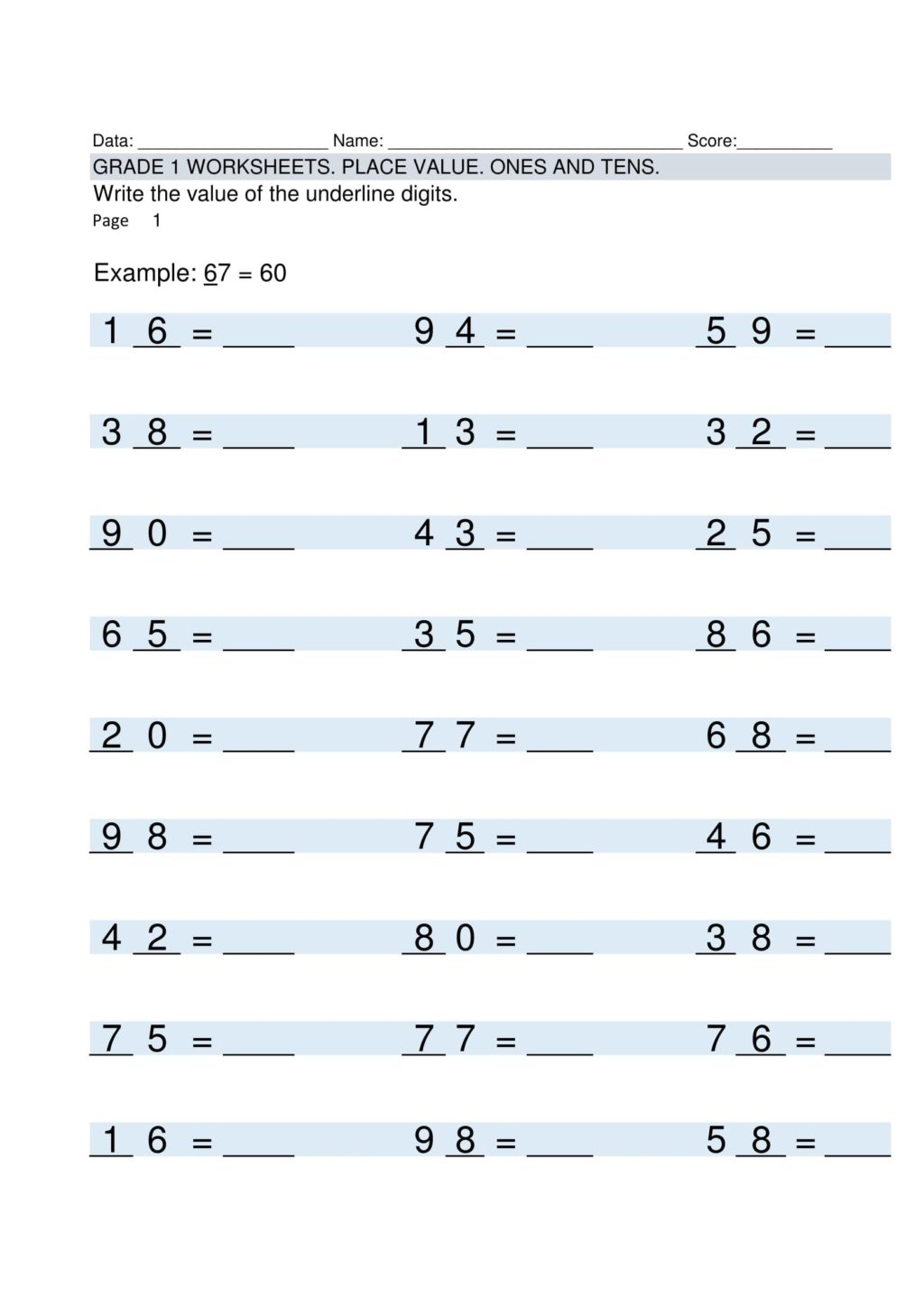  Fill In The Blank Multiplication Worksheets AlphabetWorksheetsFree