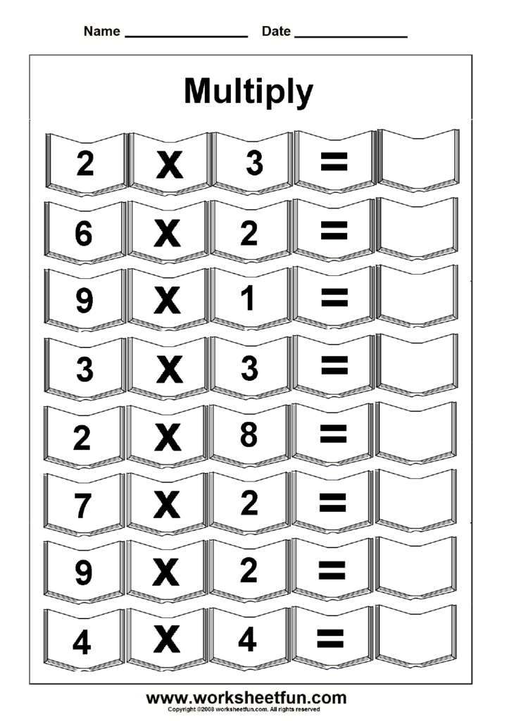 Math Worksheet : Multiplication Worksheets Free Printable