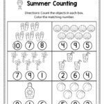 Math Worksheet Number Worksheets For Preschool Free Kids