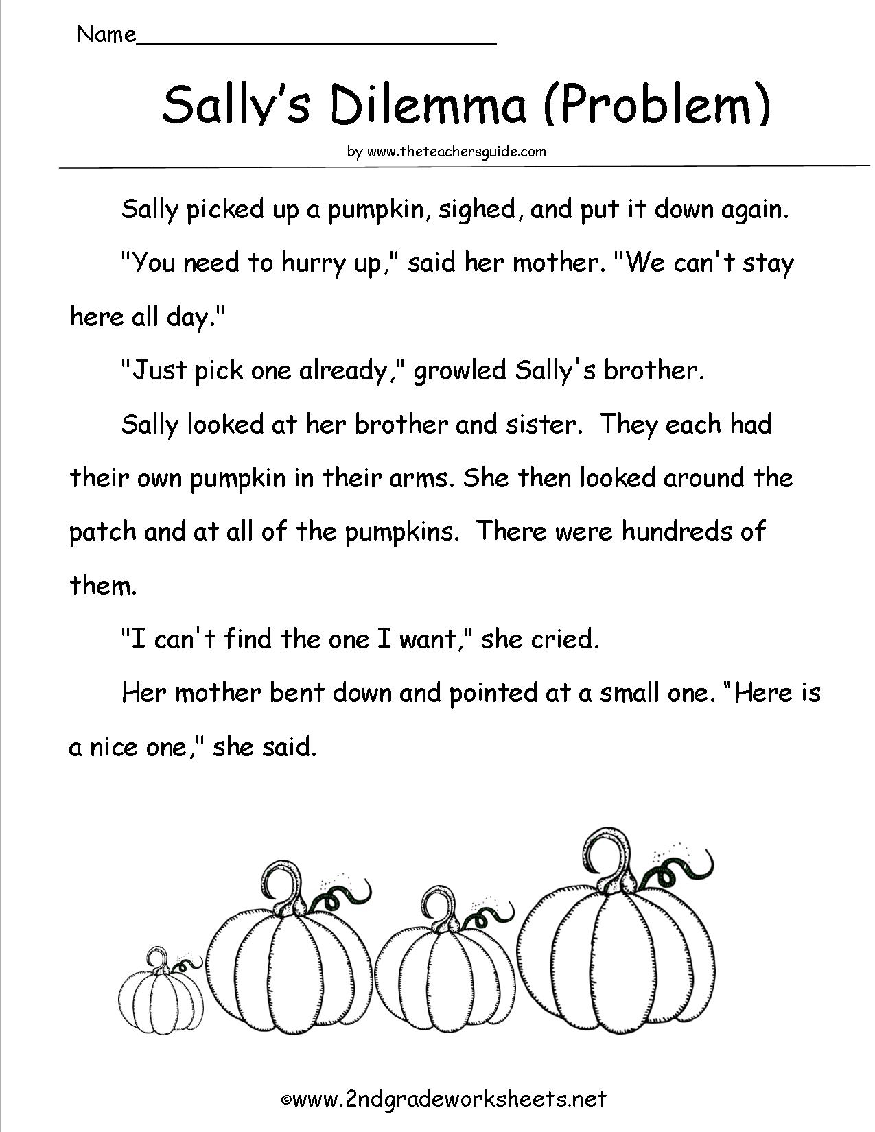 Math Worksheet : Sallysproblem Halloween Worksheets And