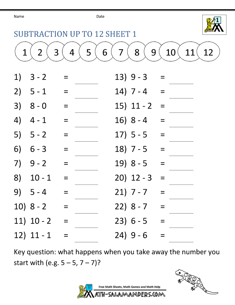 May8Forstudents Page 126: Number Tracing Worksheets 1-10