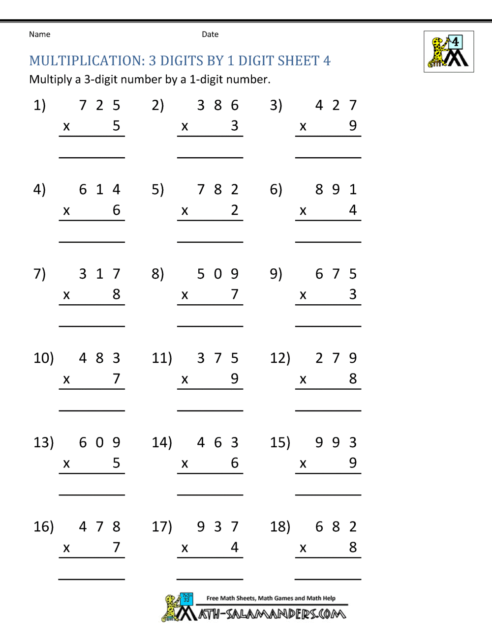 May8Forstudents Page 23: Printable Numbers 1-10 Flashcards
